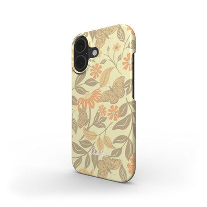 Butterfly & Floral Snap Phone Case
