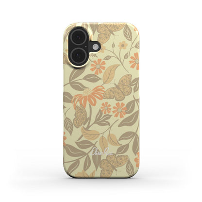 Butterfly & Floral Snap Phone Case