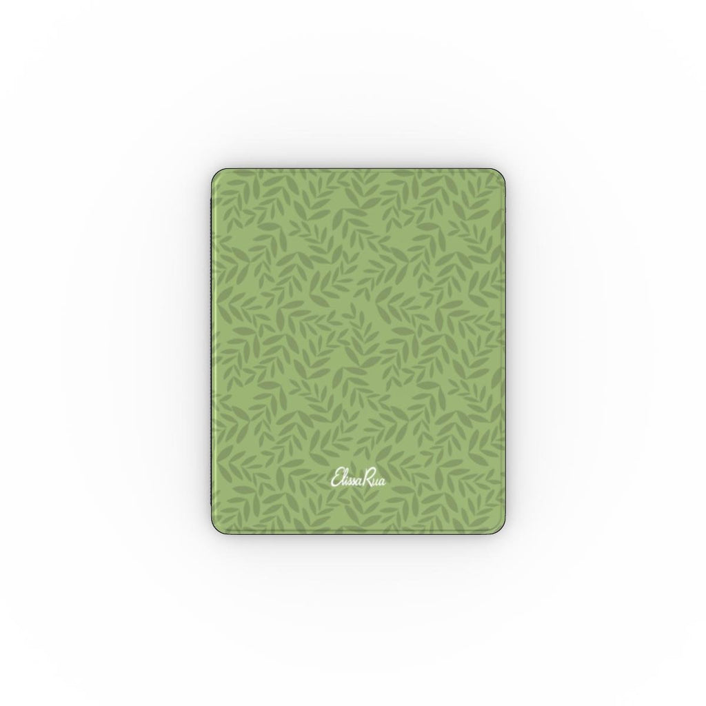 Olive Green Leaf – Apple iPad Case | Elissa Rua