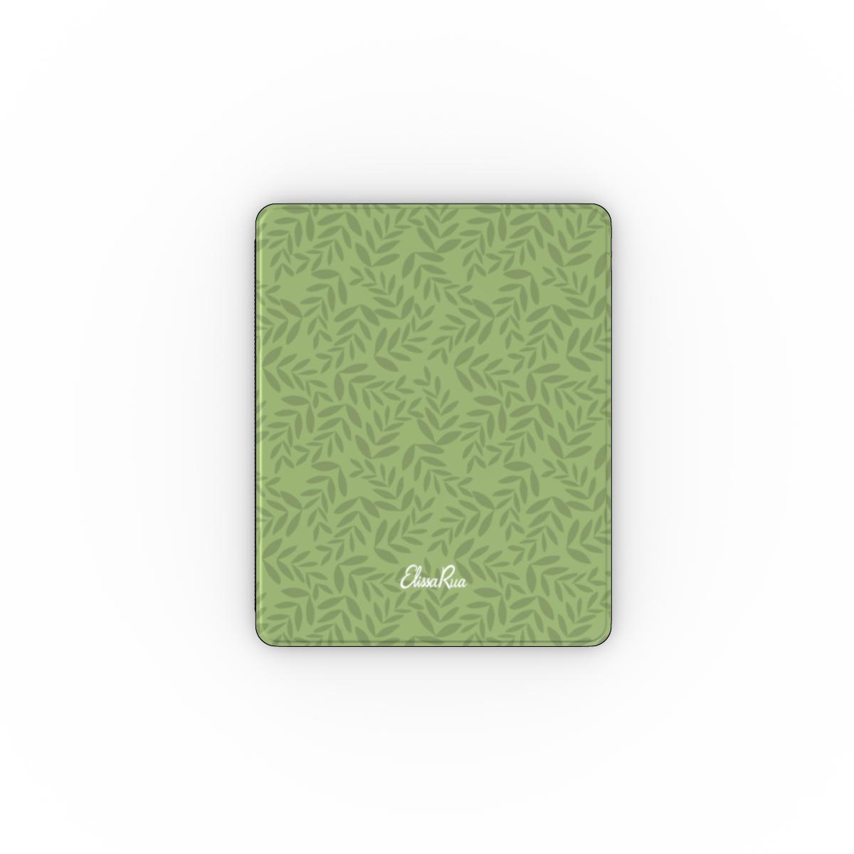Olive Green Leaf – Apple iPad Case | Elissa Rua