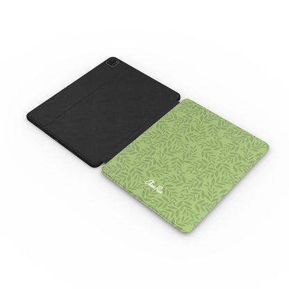 Olive Green Leaf – Apple iPad Case | Elissa Rua