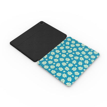 Blue Daisy Floral – Apple iPad Case | Elissa Rua