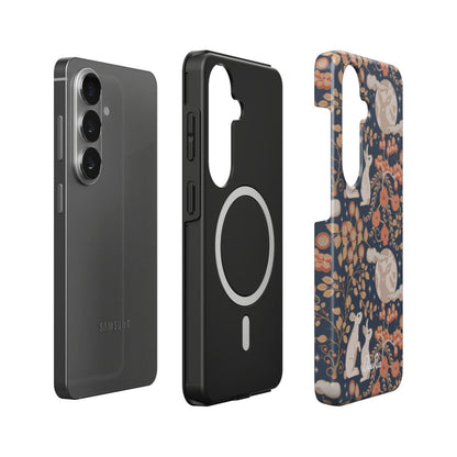 Bunny & the Moon – Magnetic Tough Phone Case | Elissa Rua