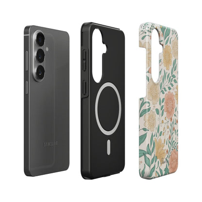 Wildflowers Floral – Magnetic Tough Phone Case | Elissa Rua