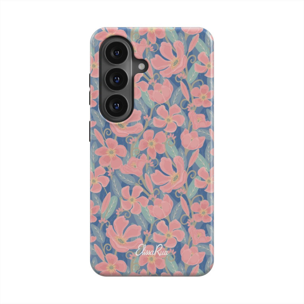 Oleander Floral – Magnetische Tough-Handyhülle | Elissa Rua
