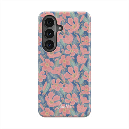 Oleander Floral – Magnetic Tough Phone Case | Elissa Rua