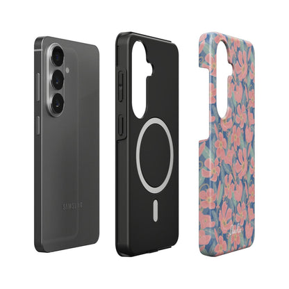 Oleander Floral – Magnetic Tough Phone Case | Elissa Rua