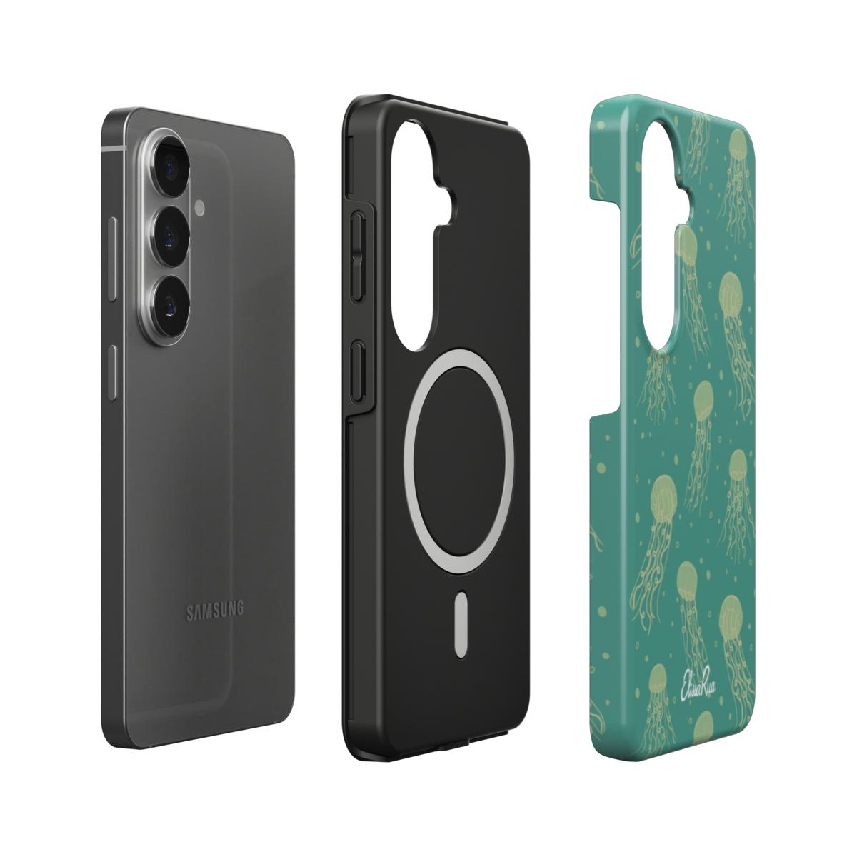 Jellyfish Marine – Magnetic Tough Phone Case | Elissa Rua