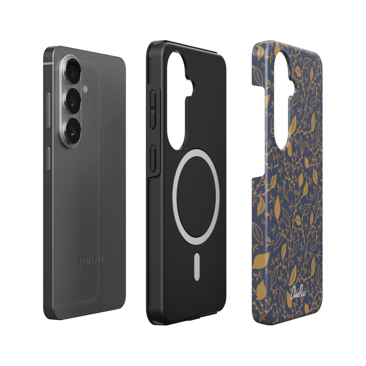Midnight Foliage – Magnetic Tough Phone Case | Elissa Rua