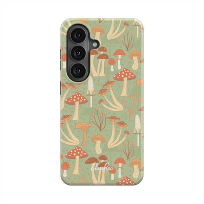 Fabulous Funghi Mushroom – Magnetic Tough Phone Case | Elissa Rua