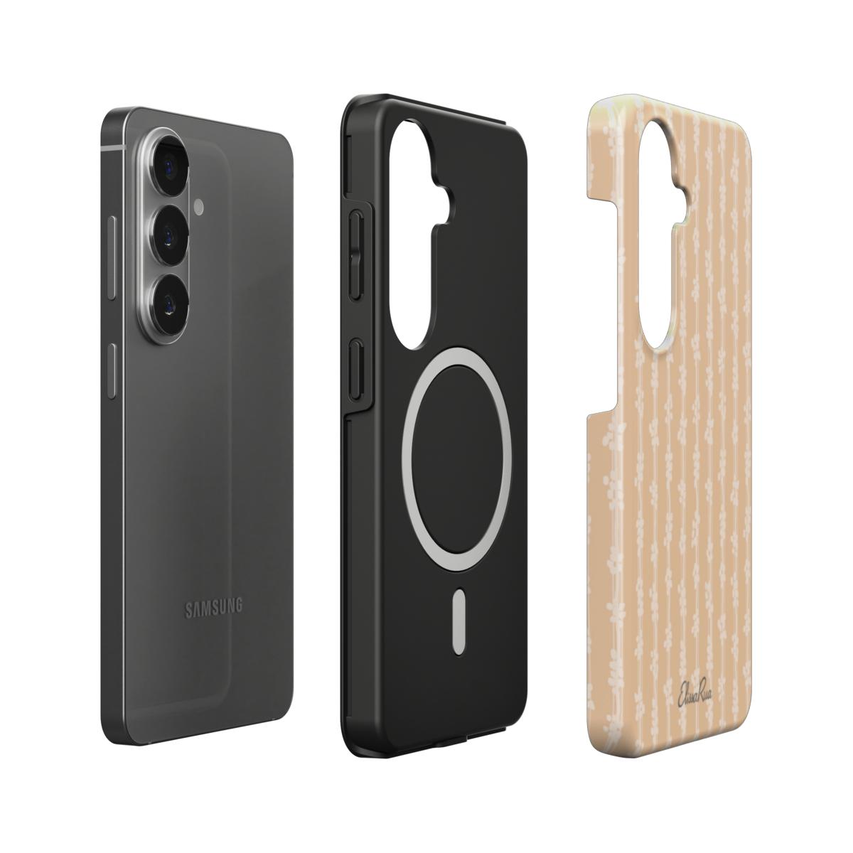 Vintage Stripe – Magnetic Tough Phone Case | Elissa Rua