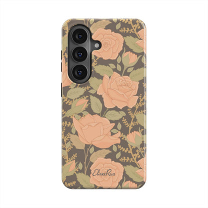 Vintage Rose Floral – Magnetic Tough Phone Case | Elissa Rua