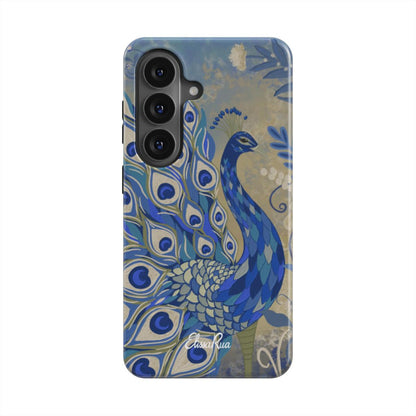 Peacock Ornate – Magnetic Tough Phone Case | Elissa Rua