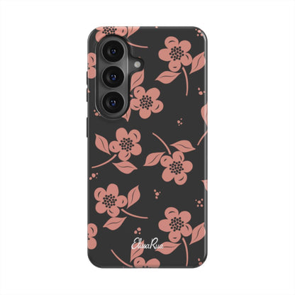 Midnight Blossom – Magnetic Tough Phone Case | Dark Pattern
