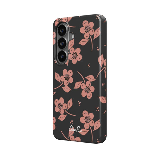 Midnight Blossom – Magnetic Tough Phone Case | Dark Pattern