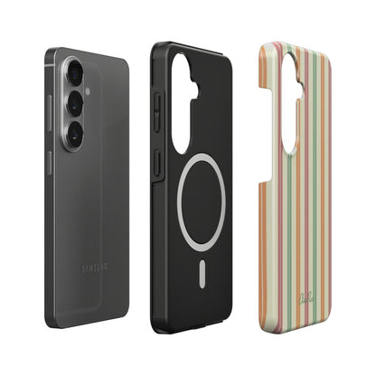 Pastel Stripe – Magnetic Tough Phone Case | Elissa Rua
