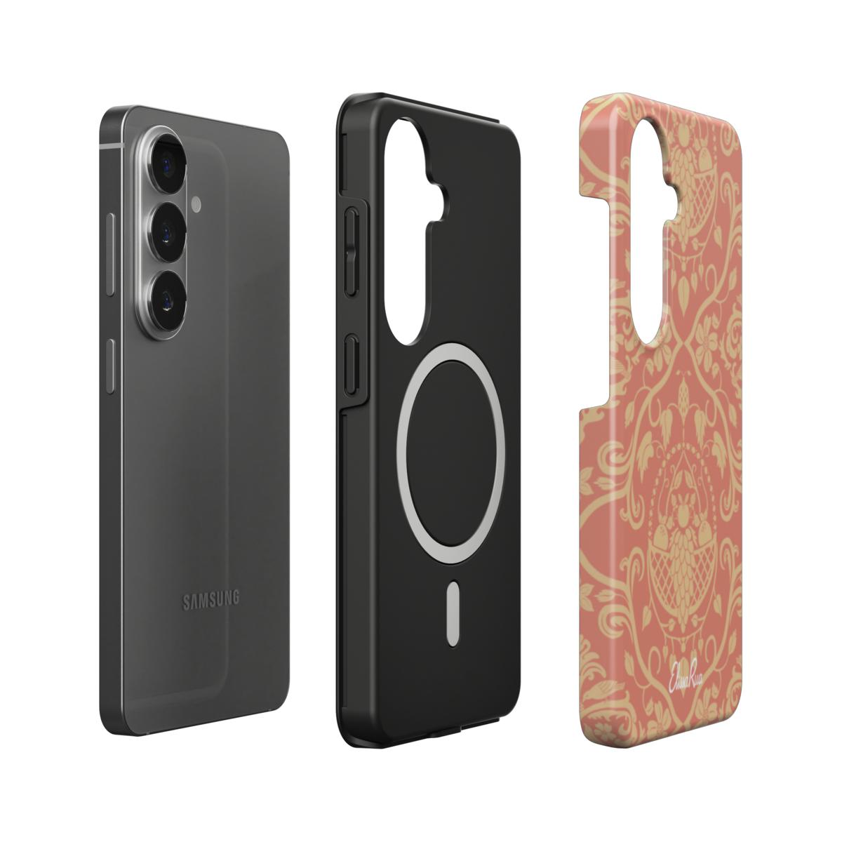 Rococo Basket Blush – Magnetic Tough Phone Case | Elissa Rua