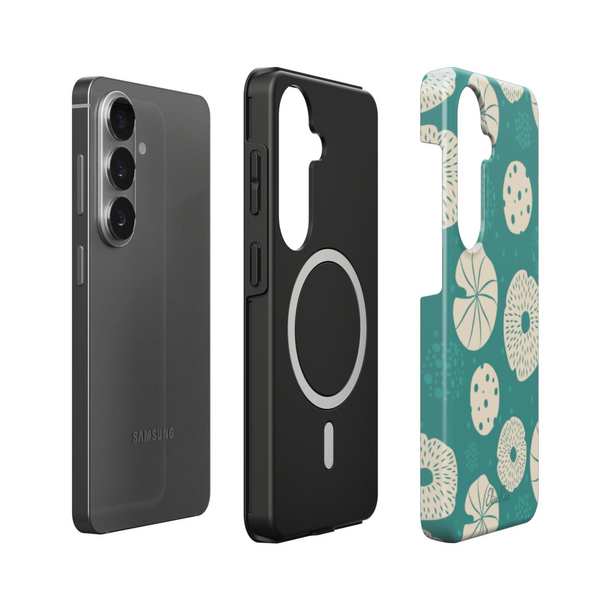 Spotty Mushroom – Magnetic Tough Phone Case | Elissa Rua