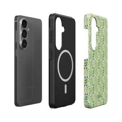 Abstract Teardrop Foliage – Magnetic Tough Phone Case | Elissa Rua