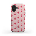 Pink Heart Stripe – MagSafeTough Phone Case | Elissa Rua