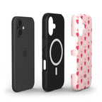 Pink Heart Stripe – MagSafeTough Phone Case | Elissa Rua