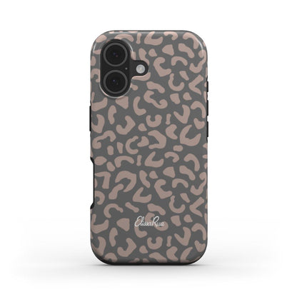 Charcoal Leopard – Tough Phone Case | Elissa Rua
