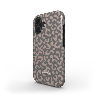 Charcoal Leopard – Tough Phone Case | Elissa Rua