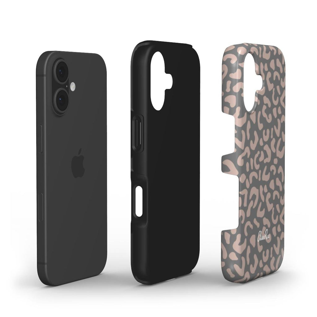 Charcoal Leopard – Tough Phone Case | Elissa Rua