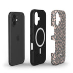 Charcoal Leopard – MagSafe Tough Phone Case | Elissa Rua