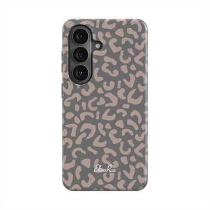 Charcoal Leopard – Magnetic Tough Phone Case | Elissa Rua