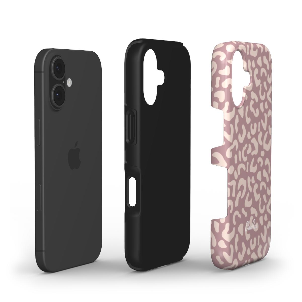 Mauve Leopard – Tough Phone Case | Elissa Rua
