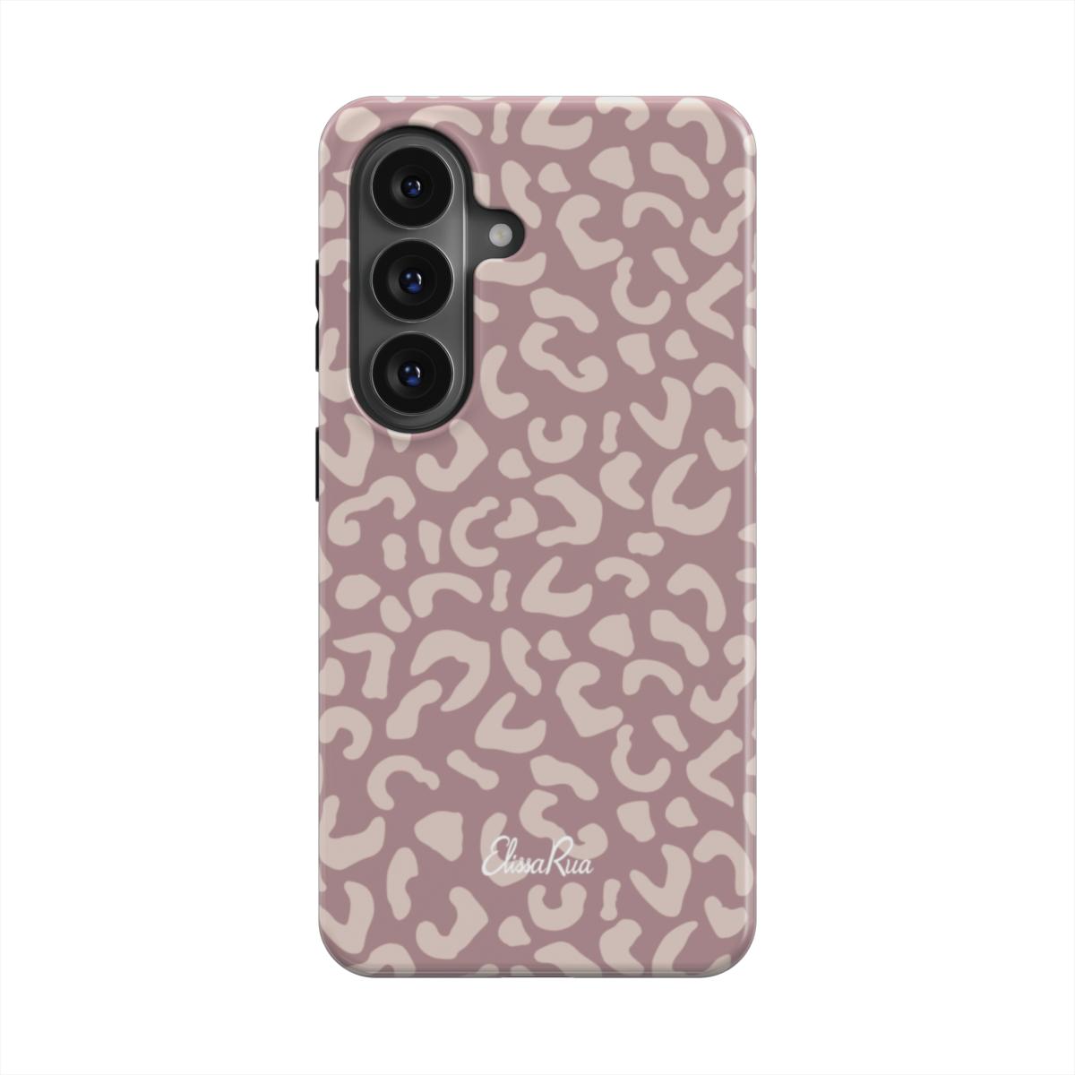 Mauve Leopard – Magnetic Tough Phone Case | Elissa Rua