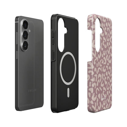 Mauve Leopard – Magnetic Tough Phone Case | Elissa Rua