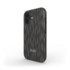 Charcoal Rain – Tough Phone Case | Elissa Rua