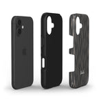 Charcoal Rain – Tough Phone Case | Elissa Rua