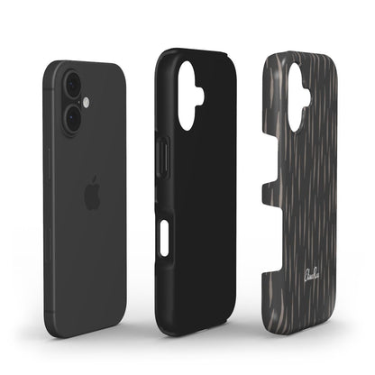 Charcoal Rain – Tough Phone Case | Elissa Rua