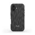 Charcoal Rain – MagSafe Tough Phone Case | Elissa Rua