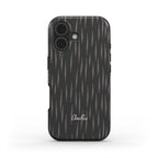 Charcoal Rain – MagSafe Tough Phone Case | Elissa Rua