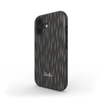 Charcoal Rain – MagSafe Tough Phone Case | Elissa Rua