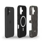 Charcoal Rain – MagSafe Tough Phone Case | Elissa Rua