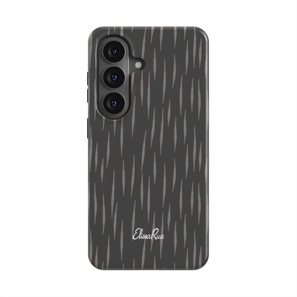 Charcoal Rain – Magnetic Tough Phone Case | Elissa Rua