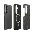 Charcoal Rain – Magnetic Tough Phone Case | Elissa Rua
