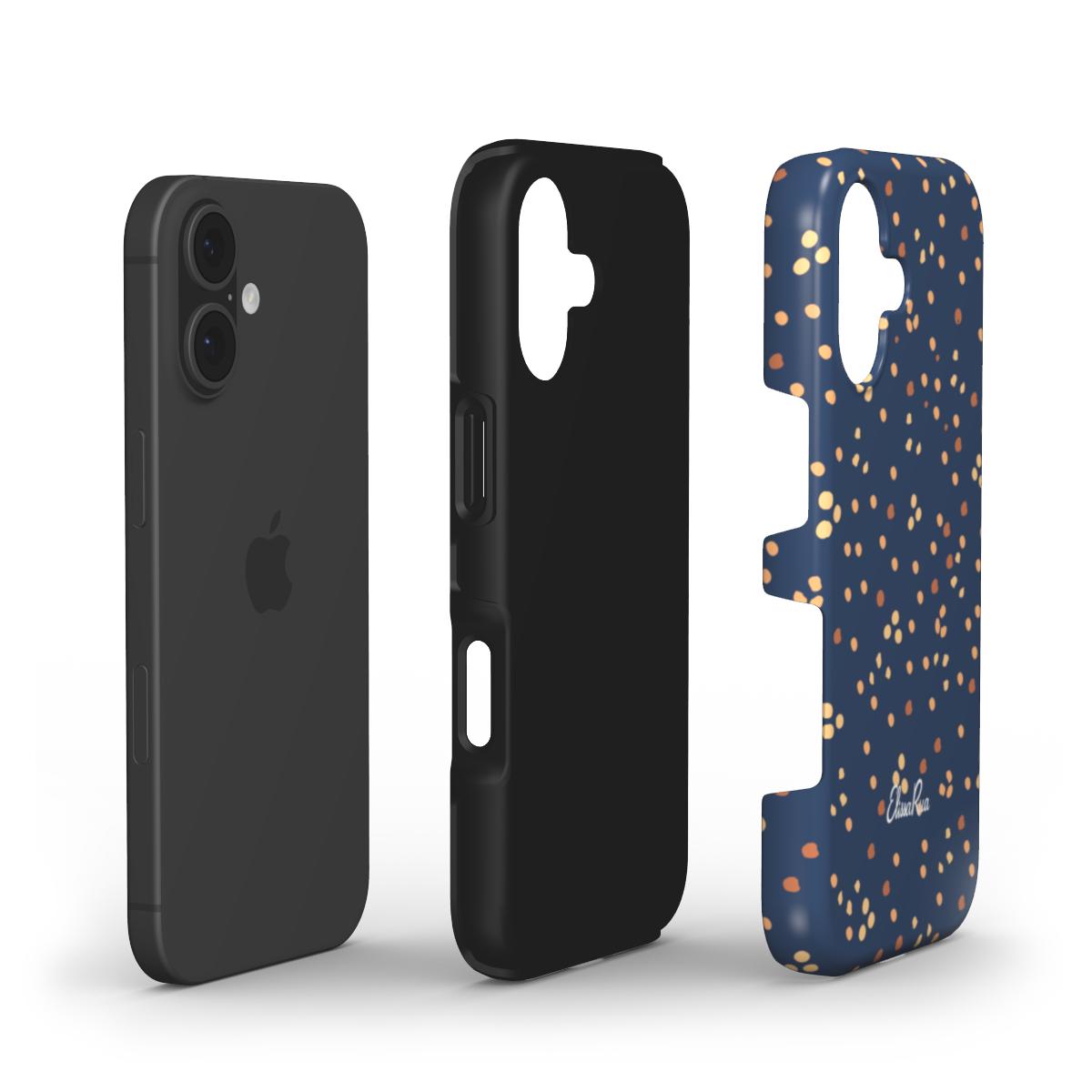 Navy Speckle – Tough Phone Case | Elissa Rua