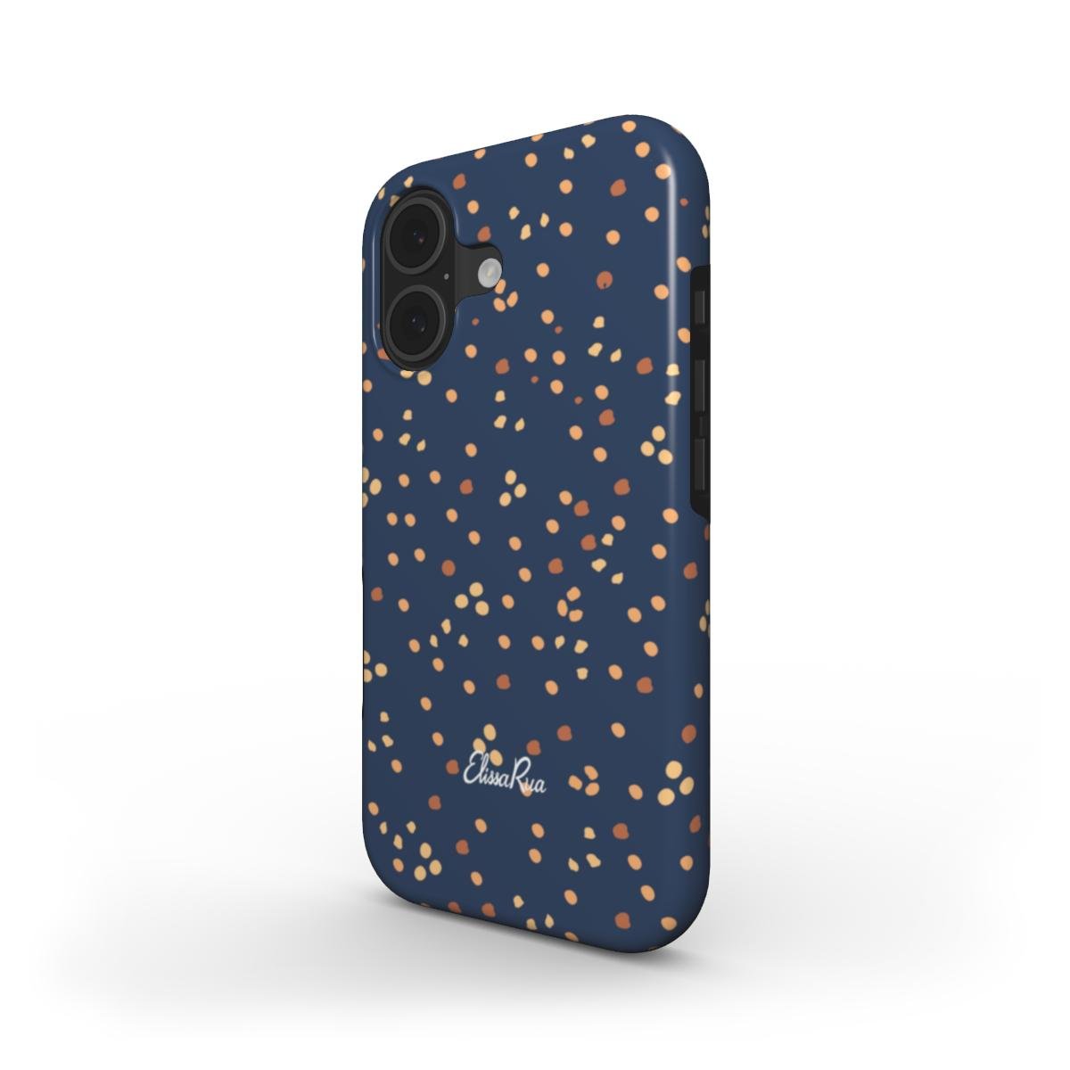 Navy Speckle – MagSafe Tough Phone Case | Elissa Rua