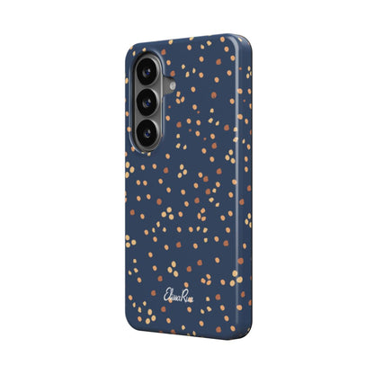 Navy Speckle – Magnetic Tough Phone Case | Elissa Rua