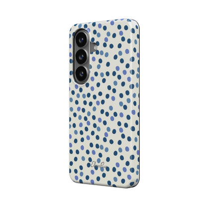 Blue Confetti – Magnetic Tough Phone Case | Elissa Rua