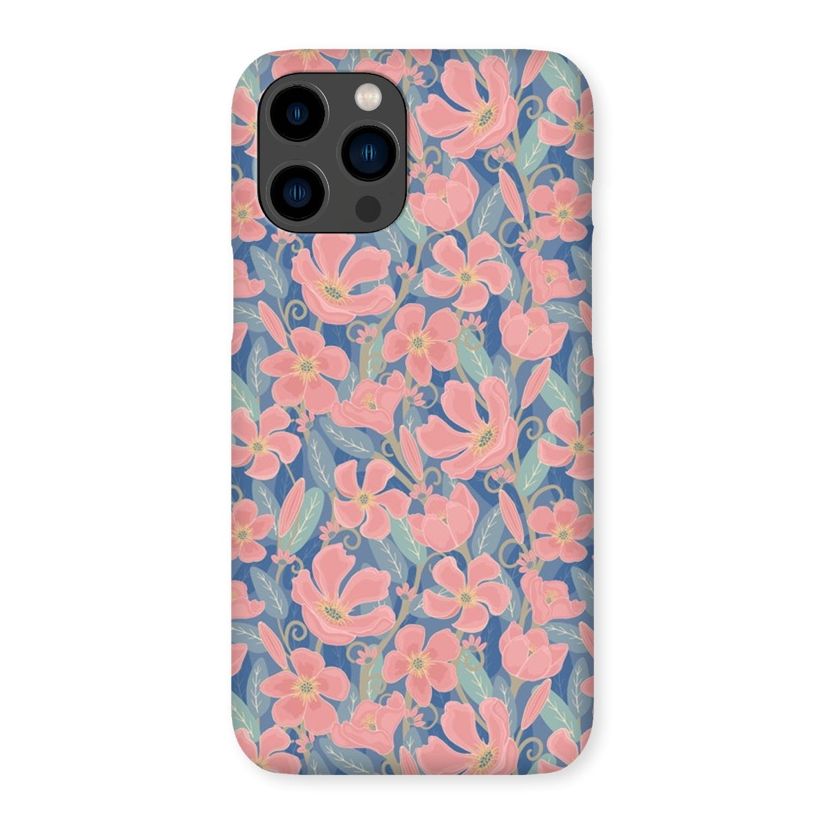 Oleander Floral Snap Phone Case