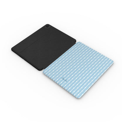 Blue Floral Stripe – Apple iPad Case | Elissa Rua