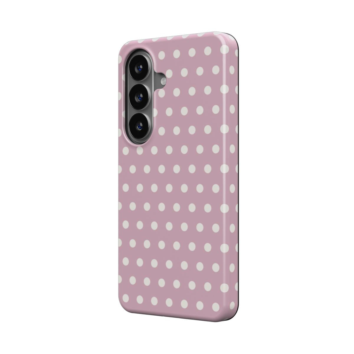 Blush Pink Polka Dot – Magnetic Tough Phone Case | Elissa Rua