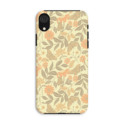 Butterfly & Floral  Tough Phone Case